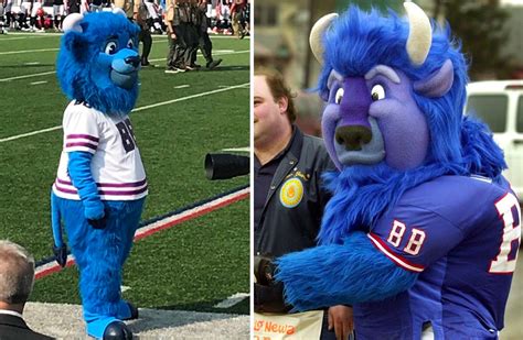 Buffalo bills blow up mascot